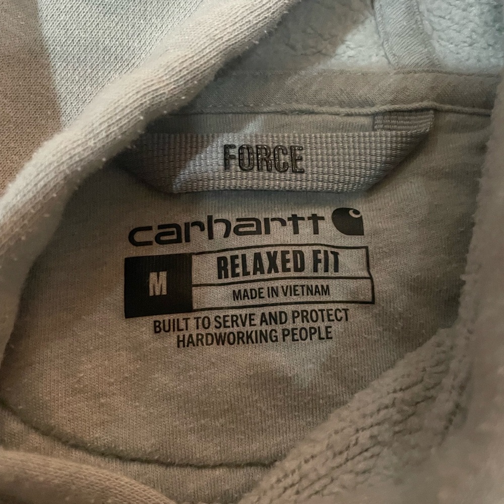Carhartt Gray Hoodie - Picture 3 of 3